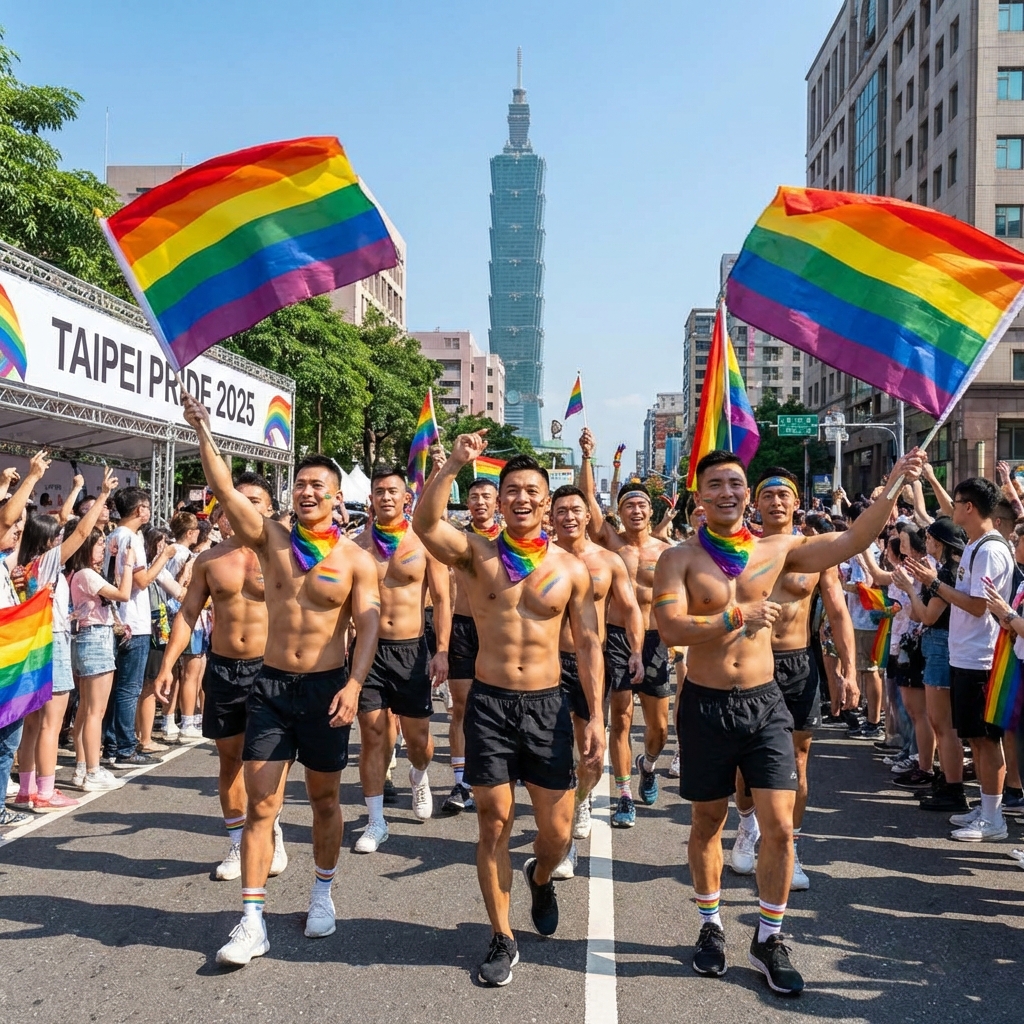 2025 台北同志遊行攻略：健身房、桑拿與派對的終極指南